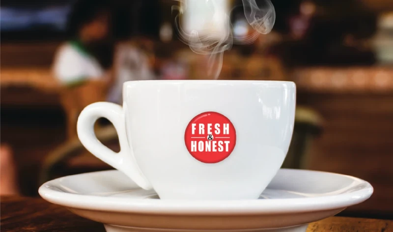 Fresh and Honest | Coffee Cup